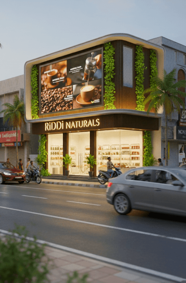 Signage and exterior design