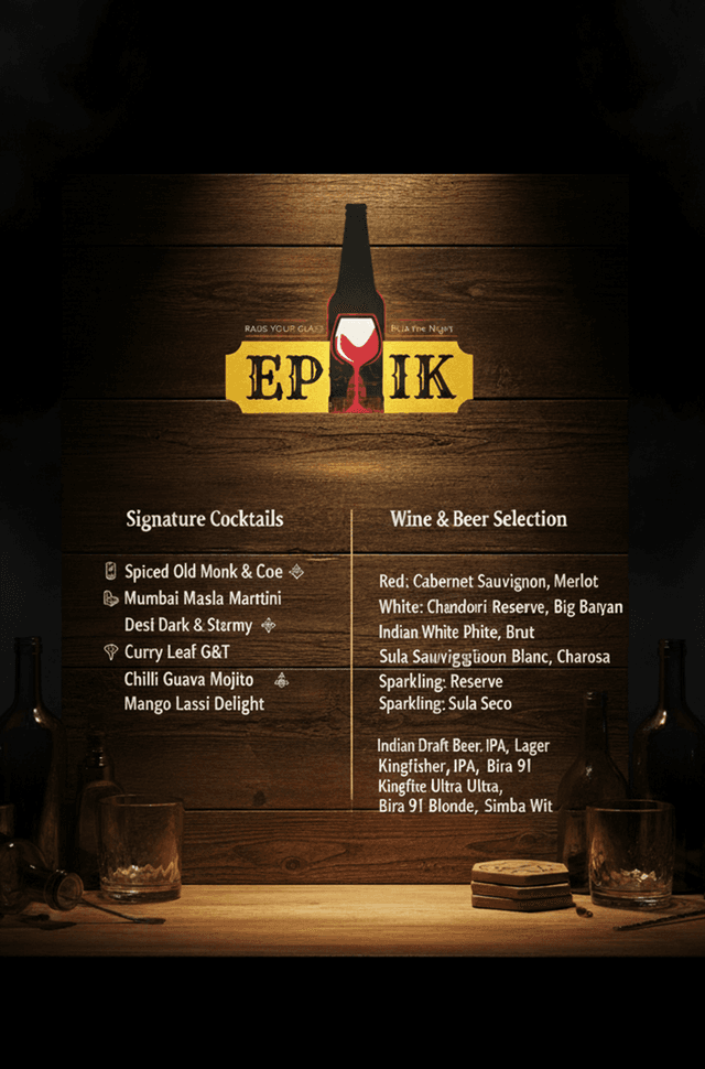 Interior branding display mockup